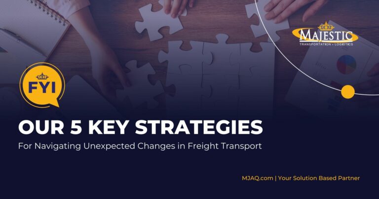 Adapting to the Unexpected: Key Strategies in Freight Transport